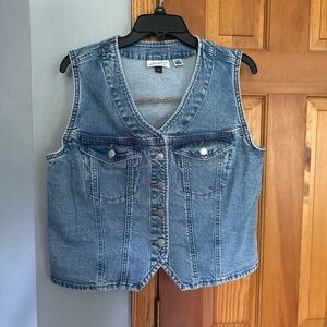 Denim vest